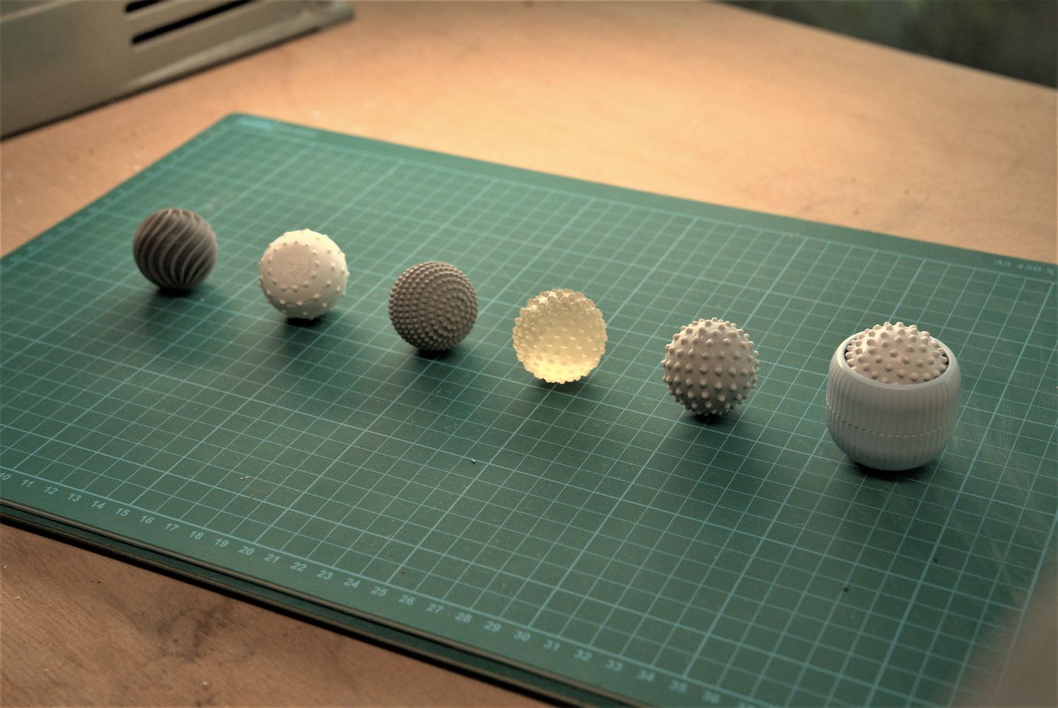 Close up of Rollo rollers